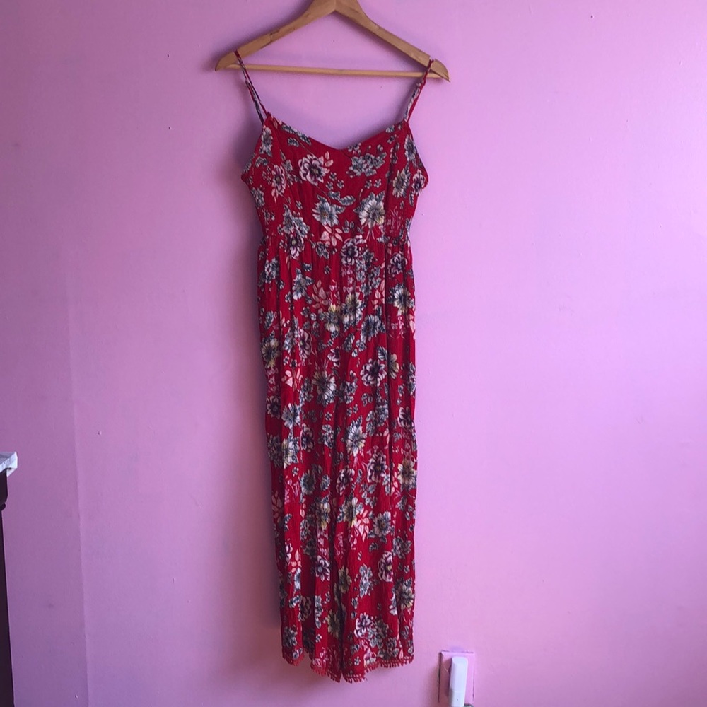 Red romper  Boho chic ❤️